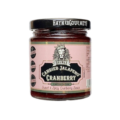 Haynes Gourmet Candied Jalapeno Cranberry Sauce