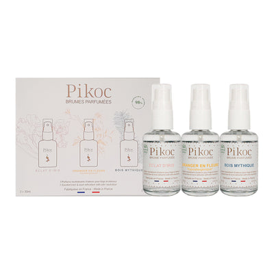 Eco-friendly, all natural mist set of three